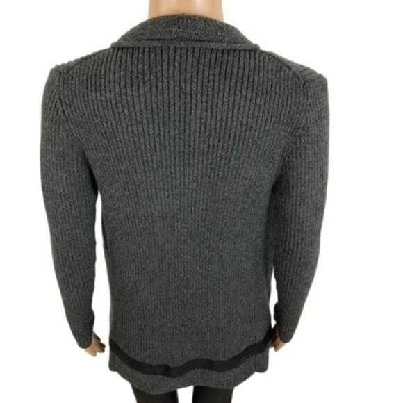 Athleta Thermolite Merino Wool Sentinel Sweater Coat gray size Small - Picture 6 of 10